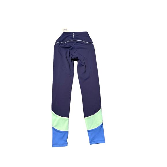 Wilo the Label Racer Trio Legging Blue Mint Size Small NWT - Picture 1 of 6
